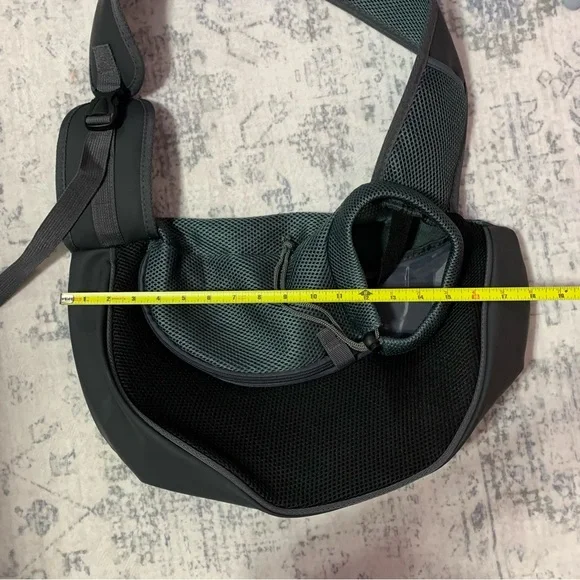 Gray Pet Sling Small Dog Carrier - Picture 7 of 9